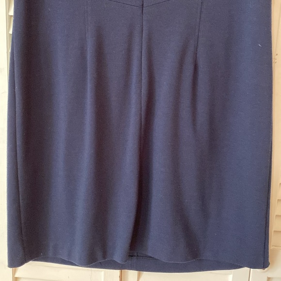 Vintage Jessica Howard navy blue dress with imbezzelment. Size 18W - Picture 9 of 11